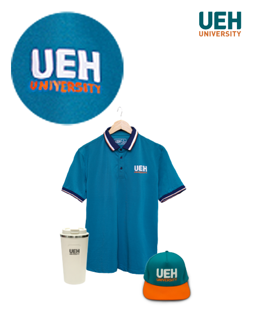 Bộ Merchandise và đồng phục mới mẻ đại diện cho hình ảnh Đại học UEH thế hệ mới
