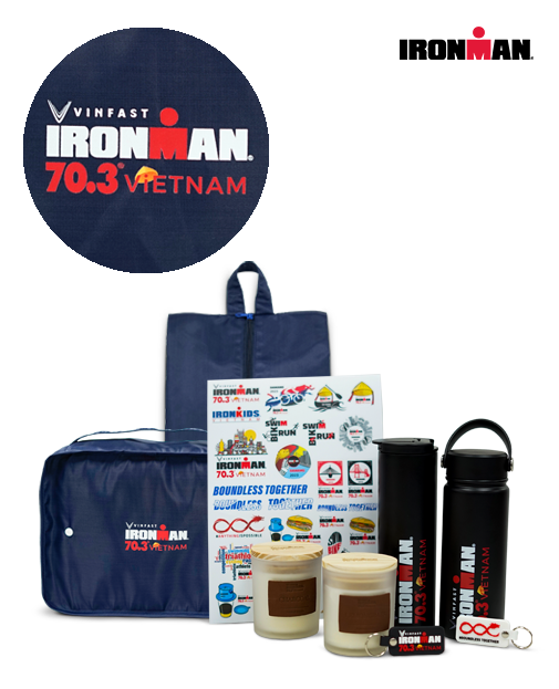 Bùng nổ quà tặng sự kiện tại 2 mùa VinFast IRONMAN 70.3 Việt Nam