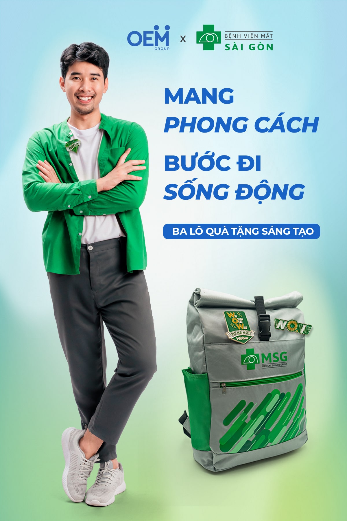 Bộ quà tri ân dành cho nhân viên tại Bệnh viện Mắt Sài Gòn
