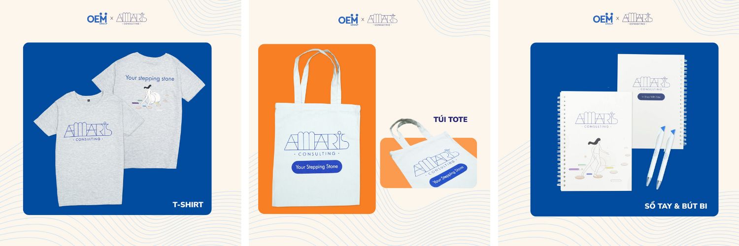 qua-tang-doanh-nghiep-amaris-03-1692766940 Bộ quà tặng doanh nghiệp Amaris gồm sổ tay, bút, túi tote, áo thun