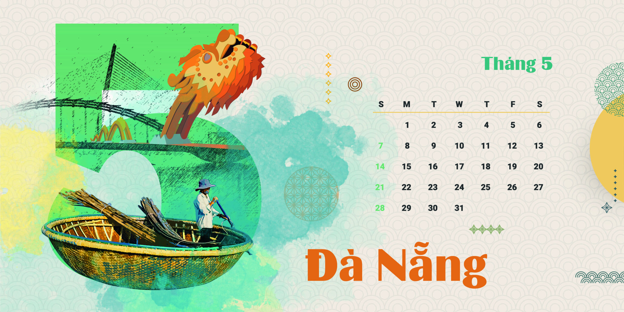 Bộ Lịch Gỗ Treo Tường In Khắc Logo - Ảnh 8