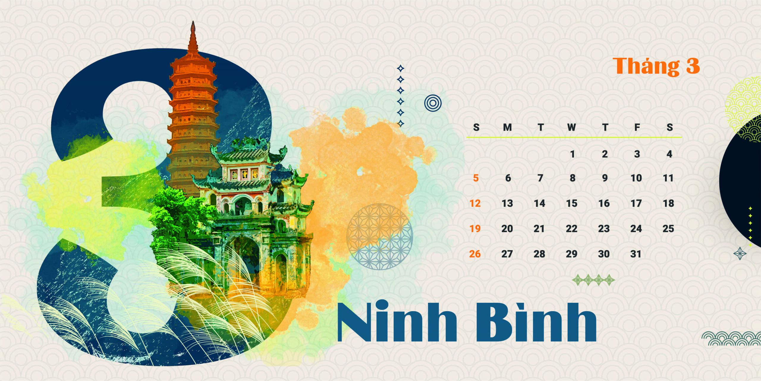 Bộ Lịch Gỗ Treo Tường In Khắc Logo - Ảnh 6