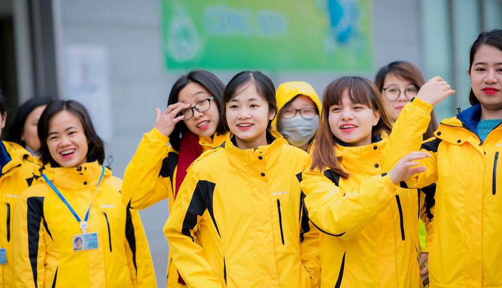 Áo khoác đồng phục nhóm đảm bảo các tiêu chí sử dụng, vừa phải dễ nhận diện thương hiệu của nhóm