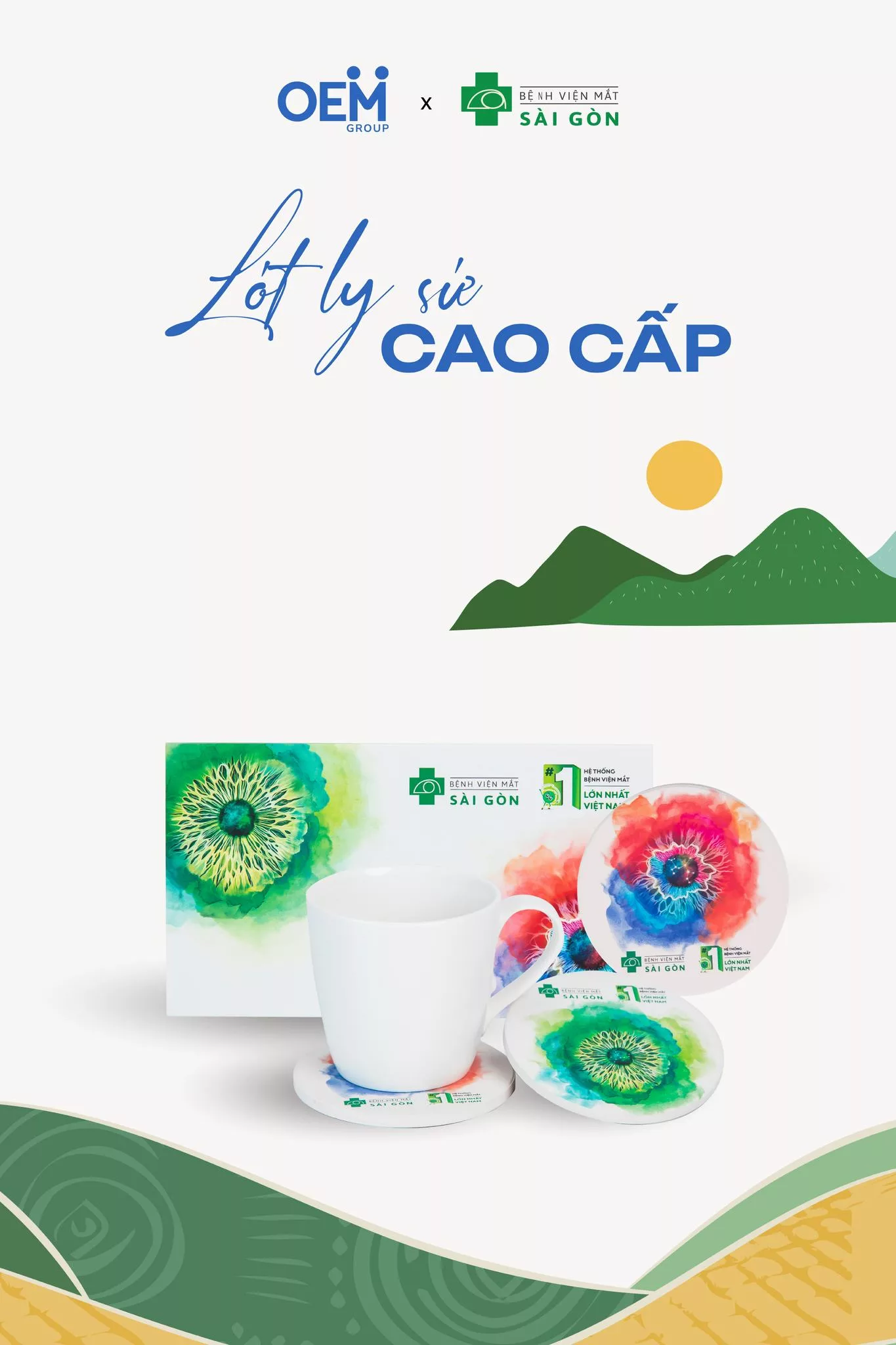 Bộ quà tặng khuyến mãi cho bệnh viện mắt sài gòn
