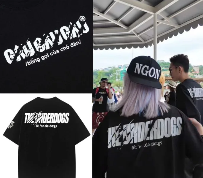 Ý tưởng quà tặng là áo local brand