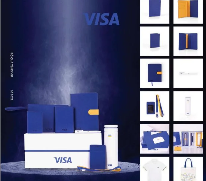 Bộ quà tặng VIP của VISA