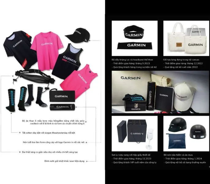 Giải pháp hàng hóa cho đối tác chiến lược Garmin