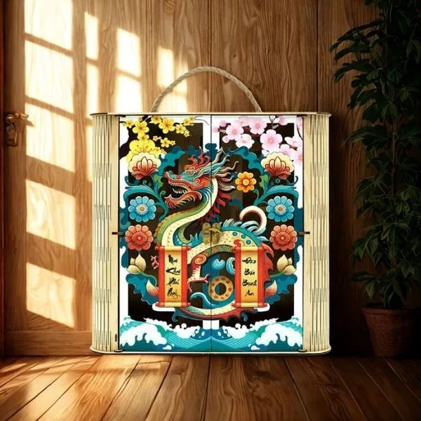 Sản xuất hộp quà tết thiết kế riêng