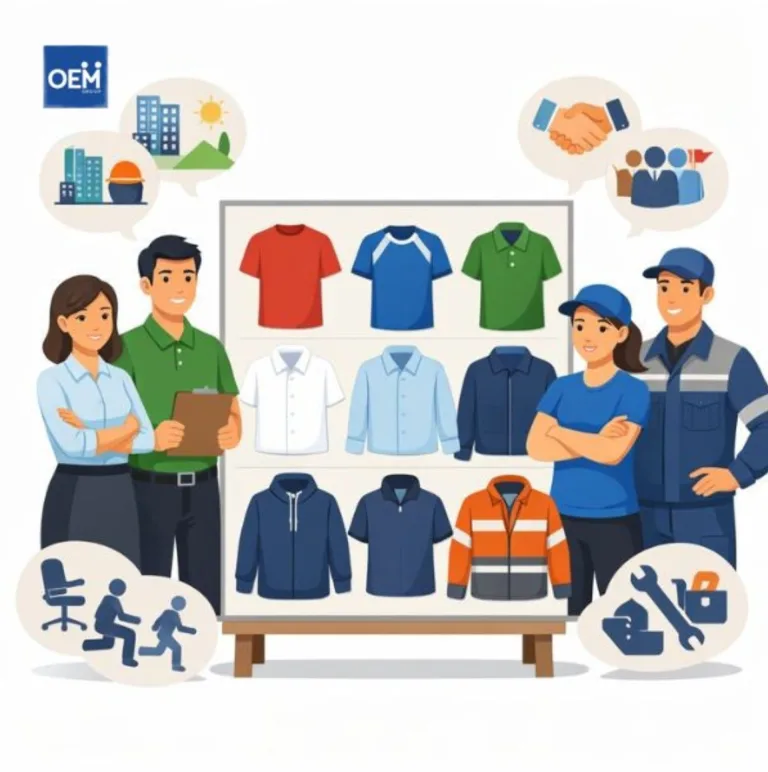 Các mẫu áo đồng phục công ty thoải mái lựa chọn