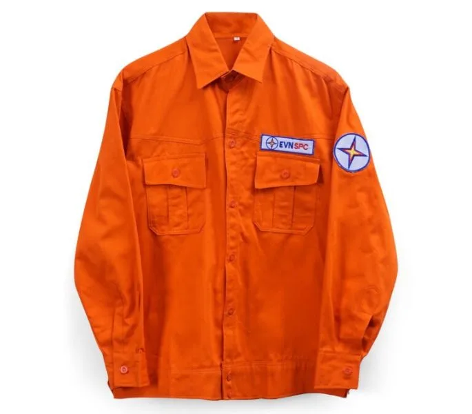 In áo đồng phục cho công nhân, kỹ sư