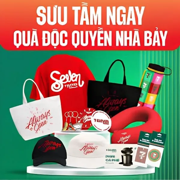 Chiến dịch sưu tầm quà tặng quảng cáo giới hạn tại cửa hàng tiện lợi 7-Eleven