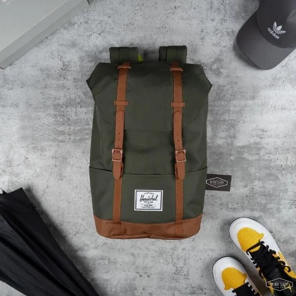 Balo Herschel mang phong cách retro hipster hoài cổ kết hợp với nét sành điệu, trẻ trung của thời trang đương đại