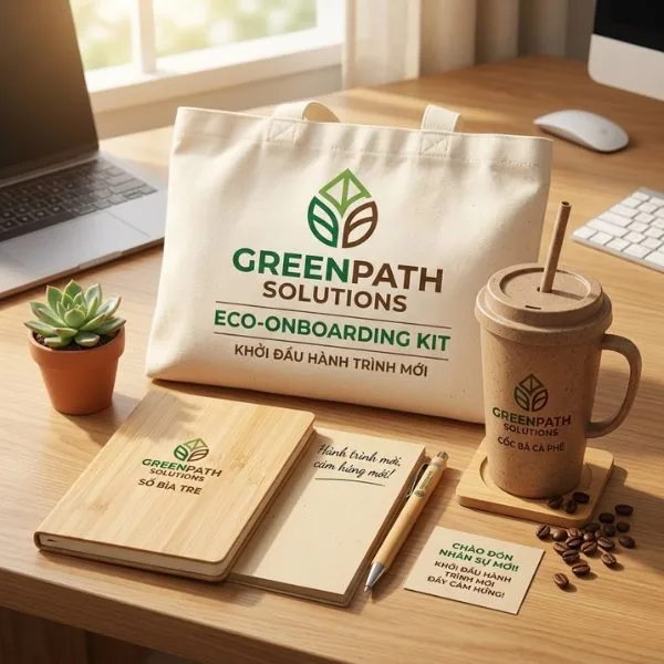 Khởi đầu hành trình làm việc đầy cảm hứng với set quà Eco-Onboarding Kit