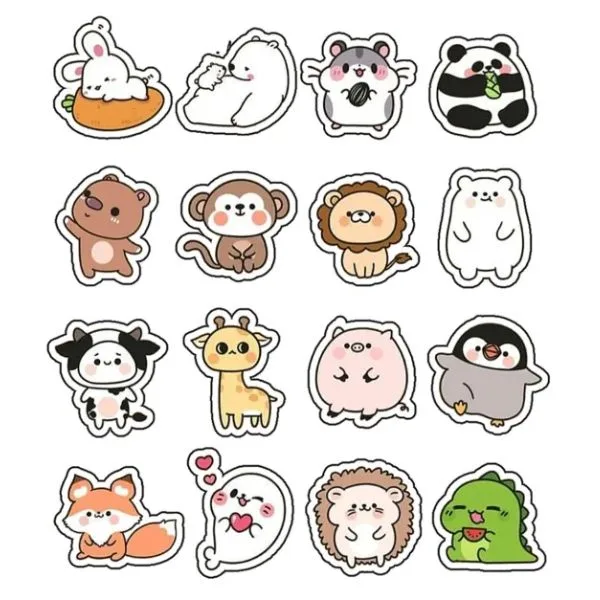 Sticker hình thú