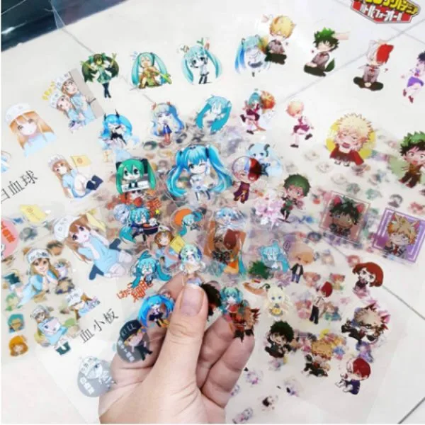 Sticker trong suốt