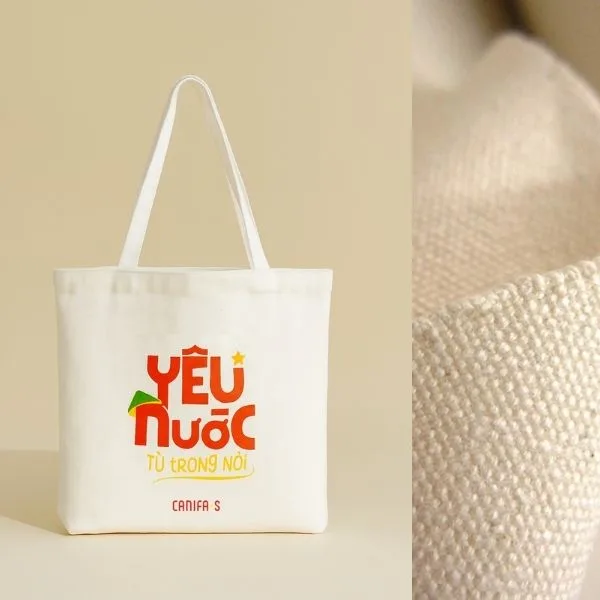 Túi tote vải canvas