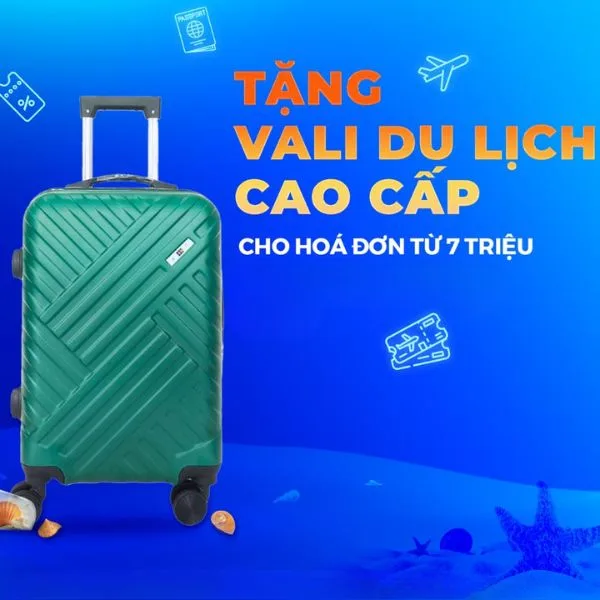 Vali làm quà tặng khuyến mãi cho doanh nghiệp