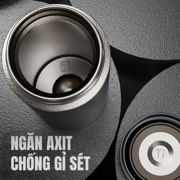 bình giữ nhiệt từ titanium
