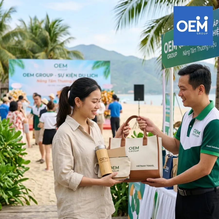 quà tặng sự kiện du lịch