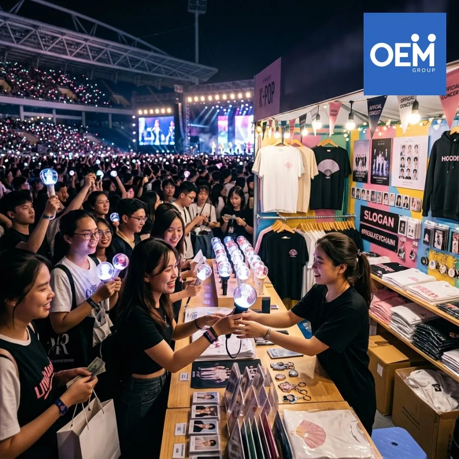 fan merchandise bán chạy