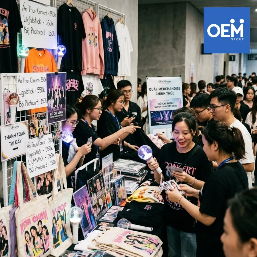 fan merchandise bán chạy