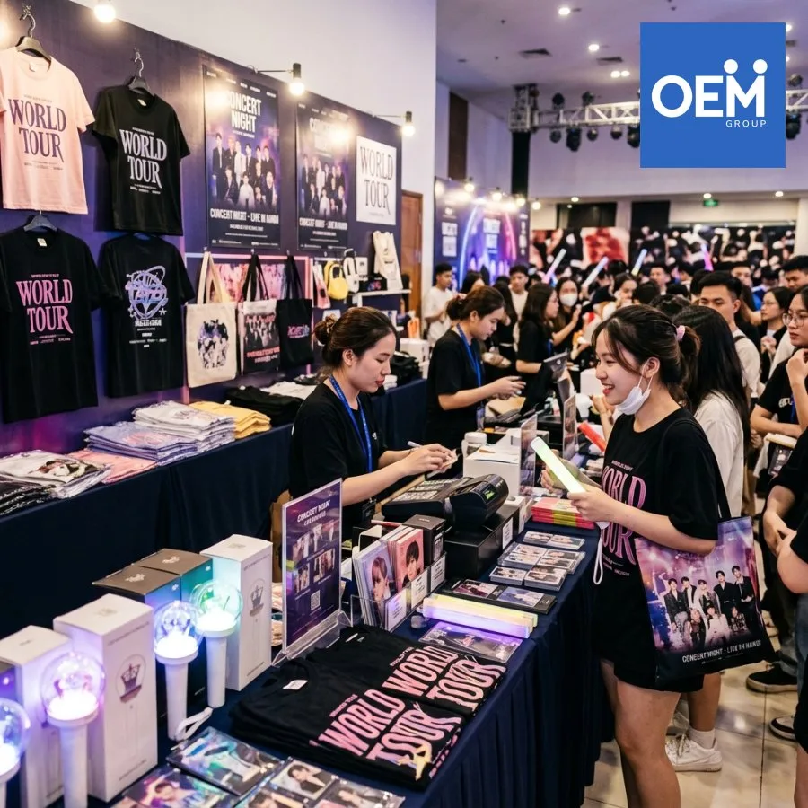 fan merchandise bán chạy