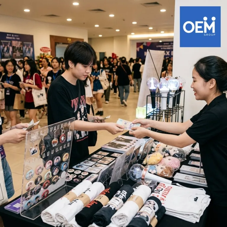 fan merchandise bán chạy