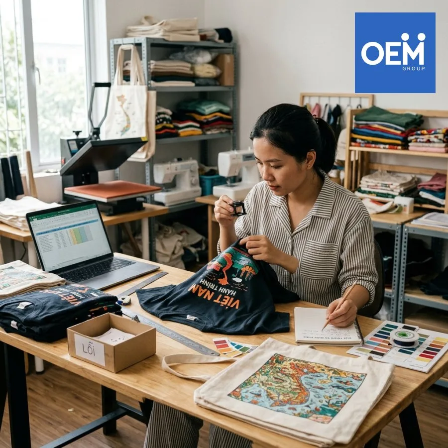 lưu ý sản xuất merchandise để bán