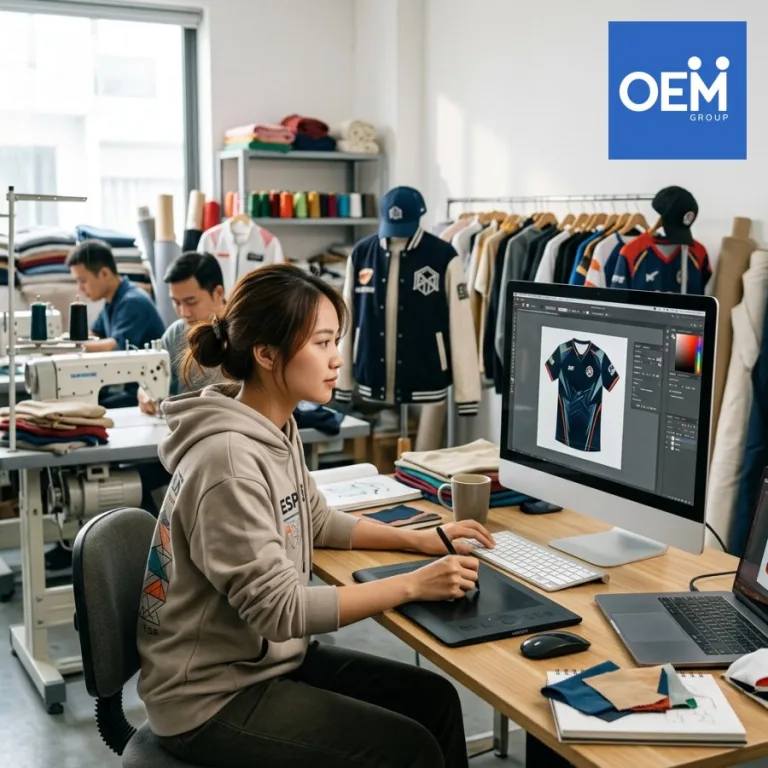 sản xuất merch esports